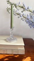 Load image into Gallery viewer, Vintage Imperial Glass Koi Fish Single Candlestick
