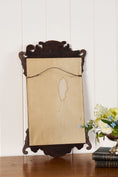Load image into Gallery viewer, 19th Century Burl Chippendale Mirror

