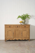 Load image into Gallery viewer, 18th Century French Bleached Oak Sideboard Buffet (c. 1780)
