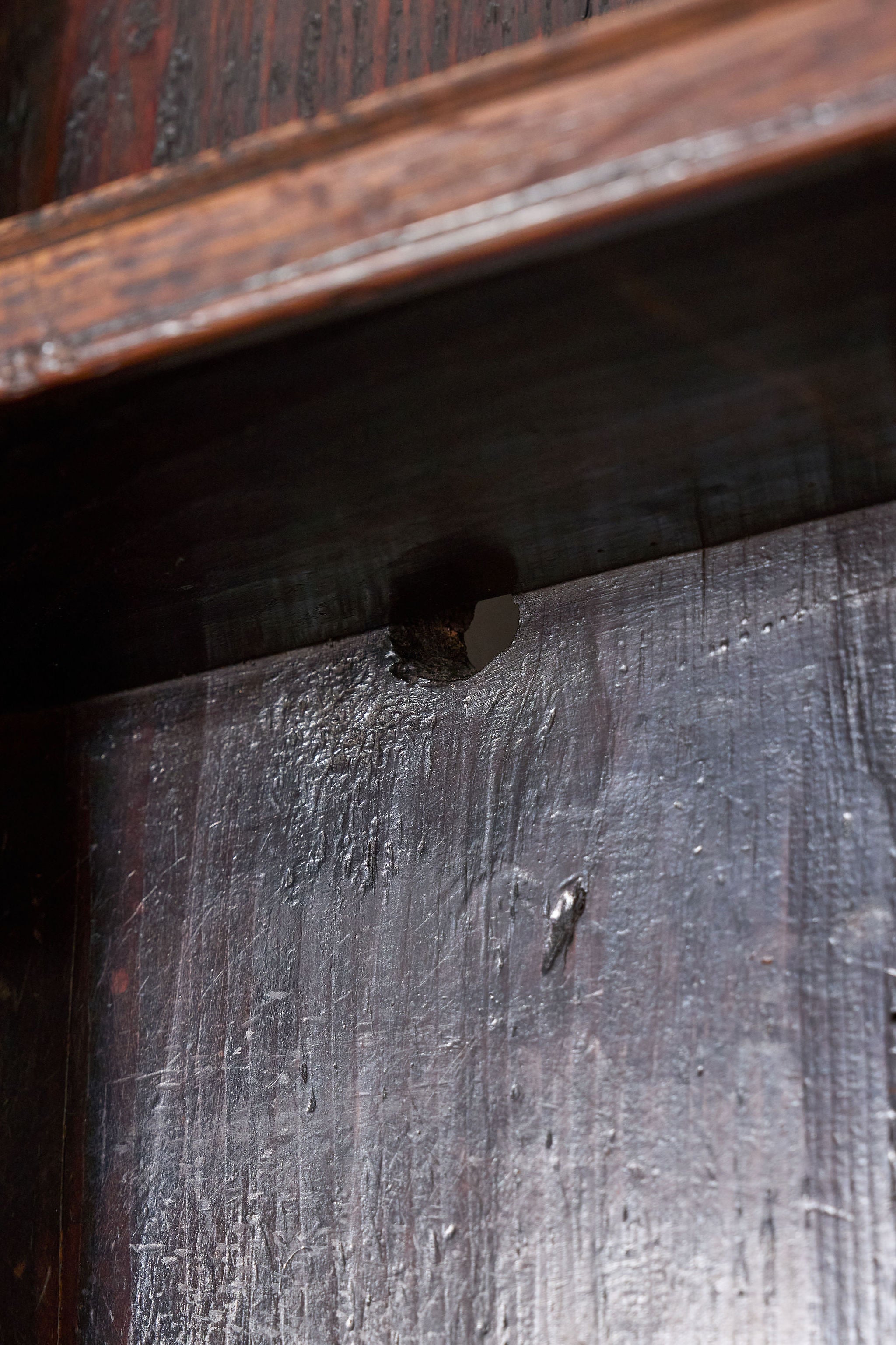 George III Period Oak Welsh Dresser Base with Topper (c. 1760-80)