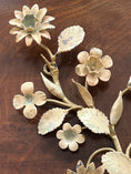 Load image into Gallery viewer, PAIR of Floral Metal Wall Sconces
