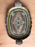 Load image into Gallery viewer, Petite Florentine Tray with Light + Dark Green Coloring
