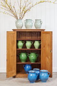 Load image into Gallery viewer, Large Antique Rich Blue Glazed Confit Jar
