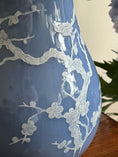 Load image into Gallery viewer, Periwinkle + White Floral Vase
