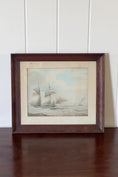 Load image into Gallery viewer, 19th Century Hand Colored Engraving, ‘A Shooner’
