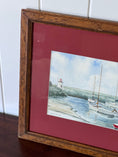 Load image into Gallery viewer, Signed Original Watercolor of Coastline by David Evans (Welsh)
