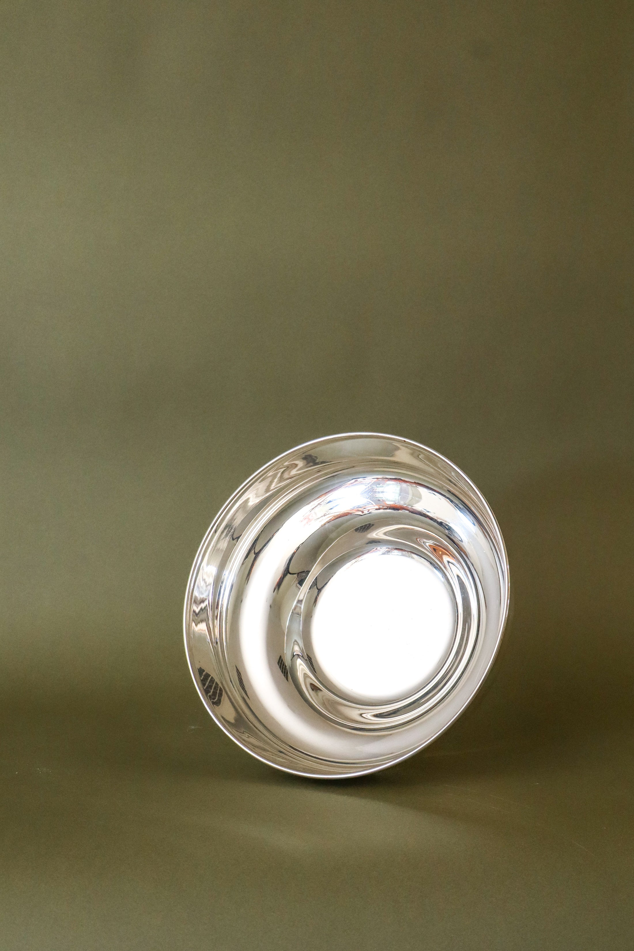 Silver Plated Copper Punch Bowl (Sheffield, England c. 1920)