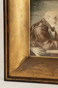 Load image into Gallery viewer, Antique 19th Century Silk Work of Pub Man
