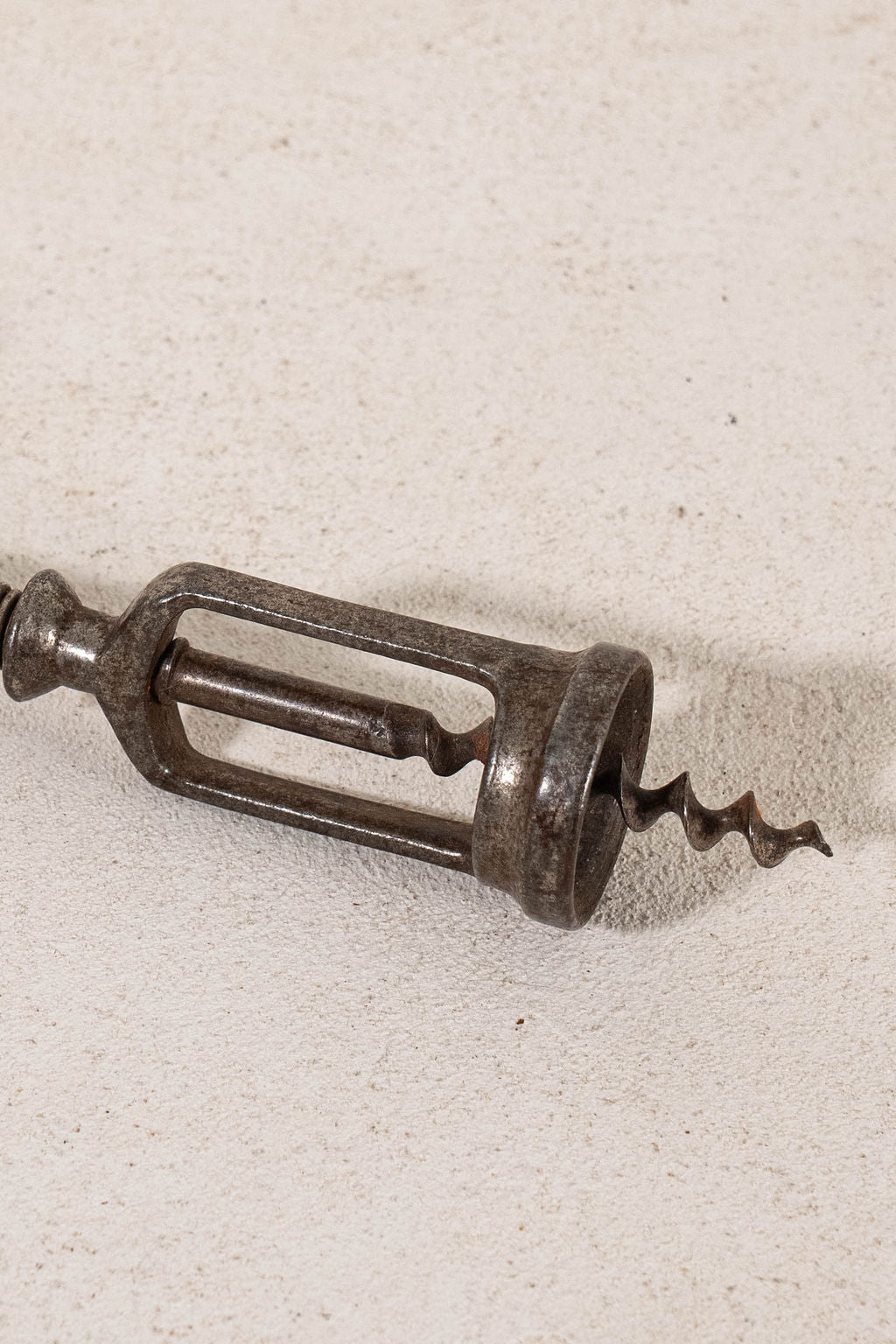 Antique Hercules Corkscrew with Wooden Turned Handle (c.1920)