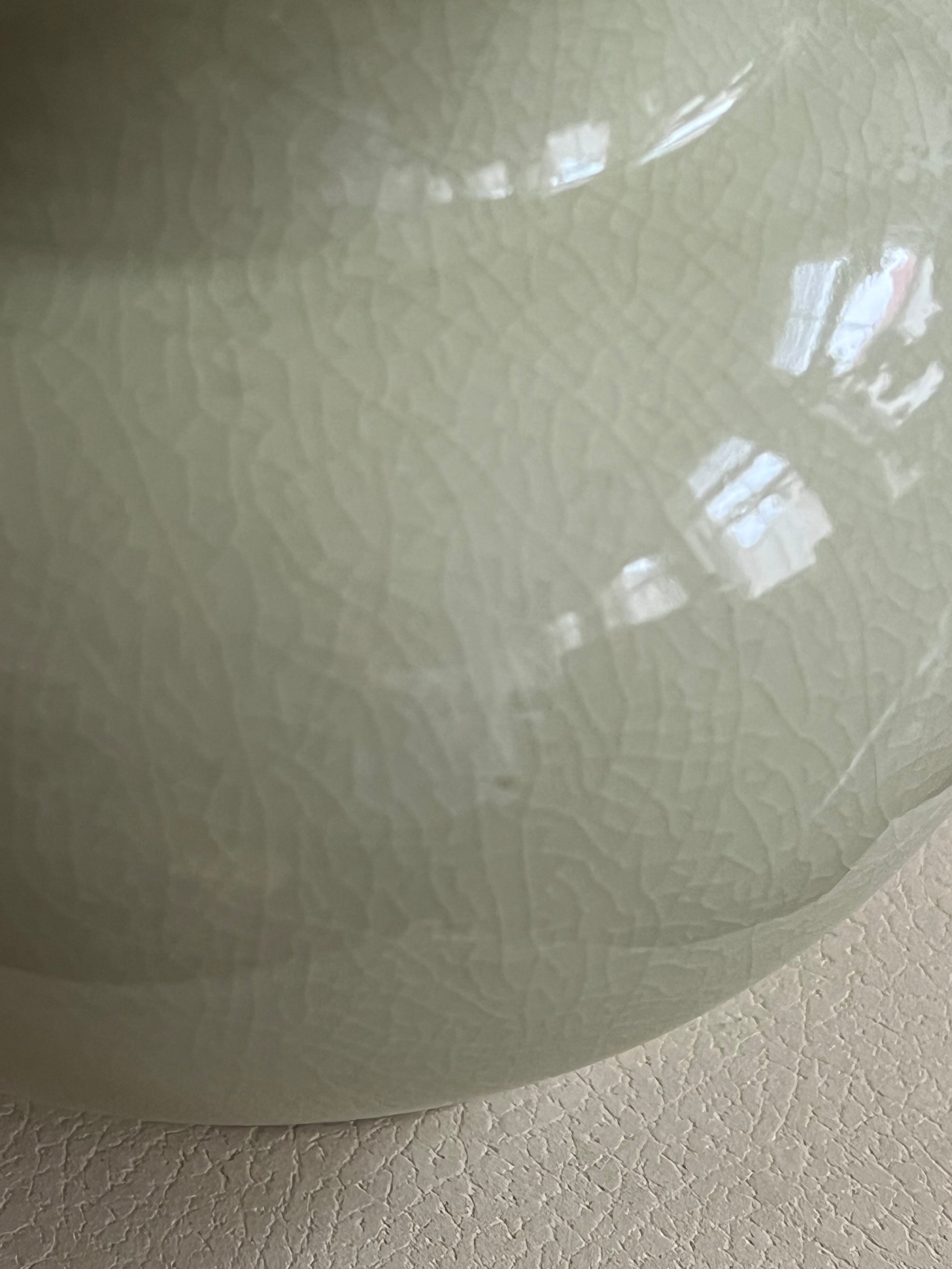 Pale Celadon Green Pitcher