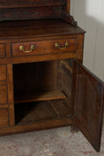 Load image into Gallery viewer, George III Period Oak Welsh Dresser Base with Topper (c. 1760-80)
