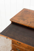 Load image into Gallery viewer, Georgian Burl Walnut Bachelor’s Chest with Brushing Slide
