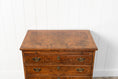 Load image into Gallery viewer, Georgian Burl Walnut Bachelor’s Chest with Brushing Slide
