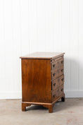 Load image into Gallery viewer, Georgian Burl Walnut Bachelor’s Chest with Brushing Slide
