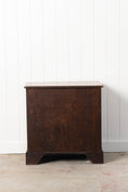 Load image into Gallery viewer, Georgian Burl Walnut Bachelor’s Chest with Brushing Slide
