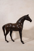 Load image into Gallery viewer, Vintage Leather Model of Horse (c. 1930)
