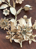 Load image into Gallery viewer, PAIR of Floral Metal Wall Sconces
