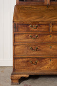 Load image into Gallery viewer, Early 19th Century Astral Glazed Burl Mahogany Bureau Bookcase

