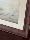 Load image into Gallery viewer, 19th Century Hand Colored Engraving, ‘A Shooner’
