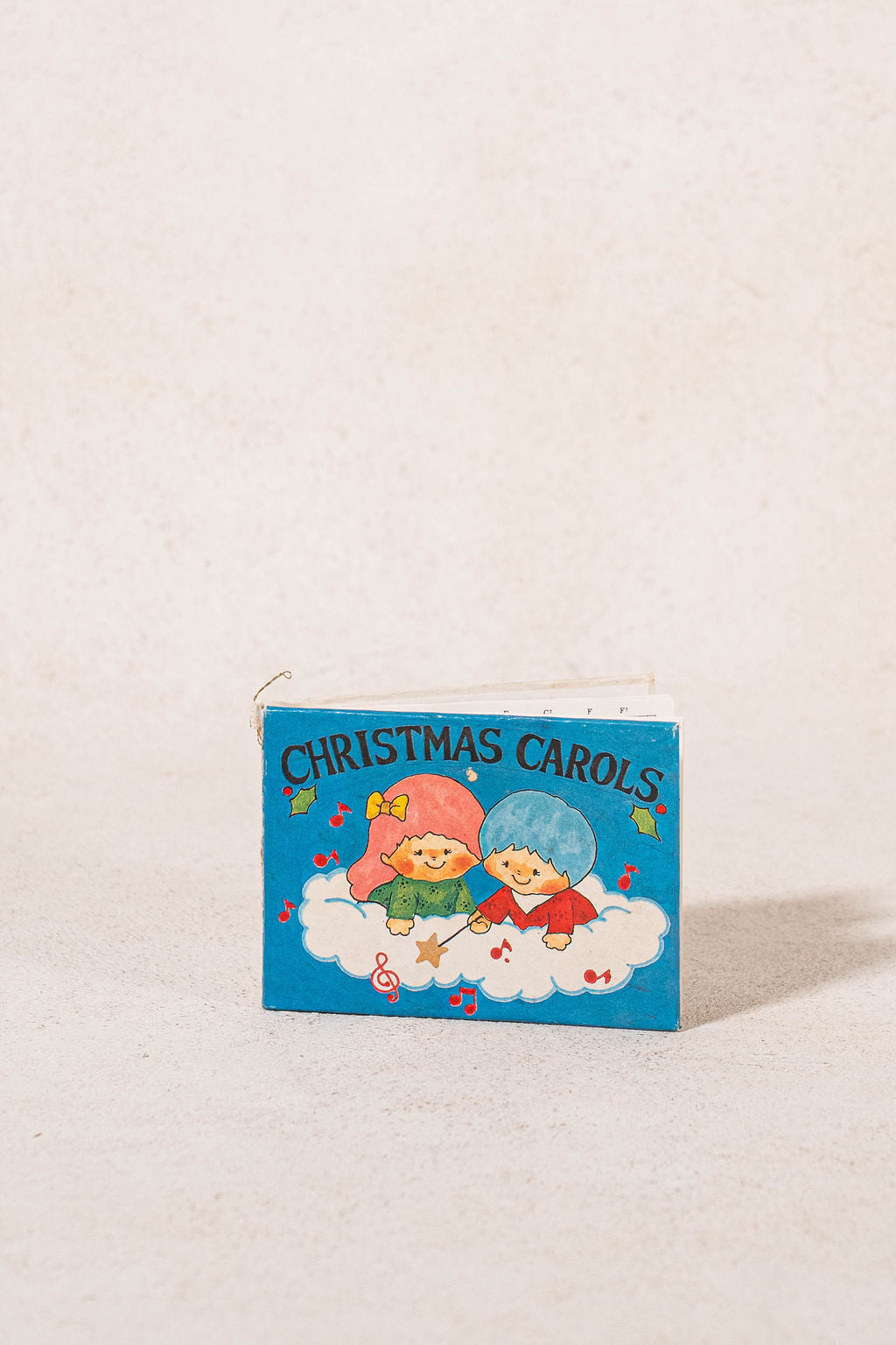 Vintage Christmas Mini Book Ornaments