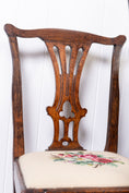 Load image into Gallery viewer, SET of 6 | Georgian Dining Chairs with Needlework Cushions
