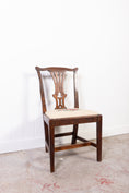 Load image into Gallery viewer, SET of 6 | Georgian Dining Chairs with Needlework Cushions
