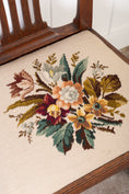 Load image into Gallery viewer, SET of 6 | Georgian Dining Chairs with Needlework Cushions
