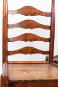 Load image into Gallery viewer, PAIR of Oak Ladder Back Chairs
