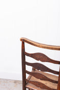 Load image into Gallery viewer, PAIR of Oak Ladder Back Chairs
