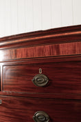 Load image into Gallery viewer, Georgian Mahogany Tallboy with Bone Key Holes
