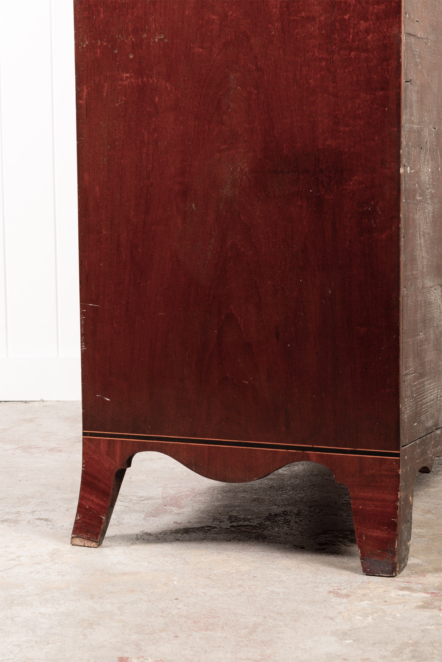 Georgian Mahogany Tallboy with Bone Key Holes