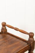 Load image into Gallery viewer, Two Tiered English Oak Tea Trolley
