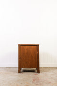 Load image into Gallery viewer, Antique English Burl Bachelor’s Chest with Serpentine Front
