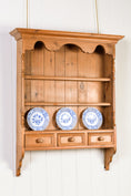 Load image into Gallery viewer, English Pine Wall Hanging Rack
