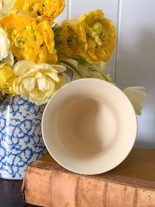 Rare Wedgwood Primrose Yellow Jasperware Jardiniere Planter