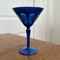 Load image into Gallery viewer, Navy Blue Martini Glasses (SET OF 2)

