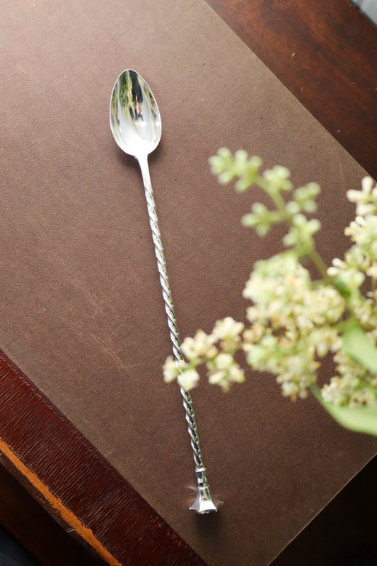 French Silver Plate Cocktail Stirrer