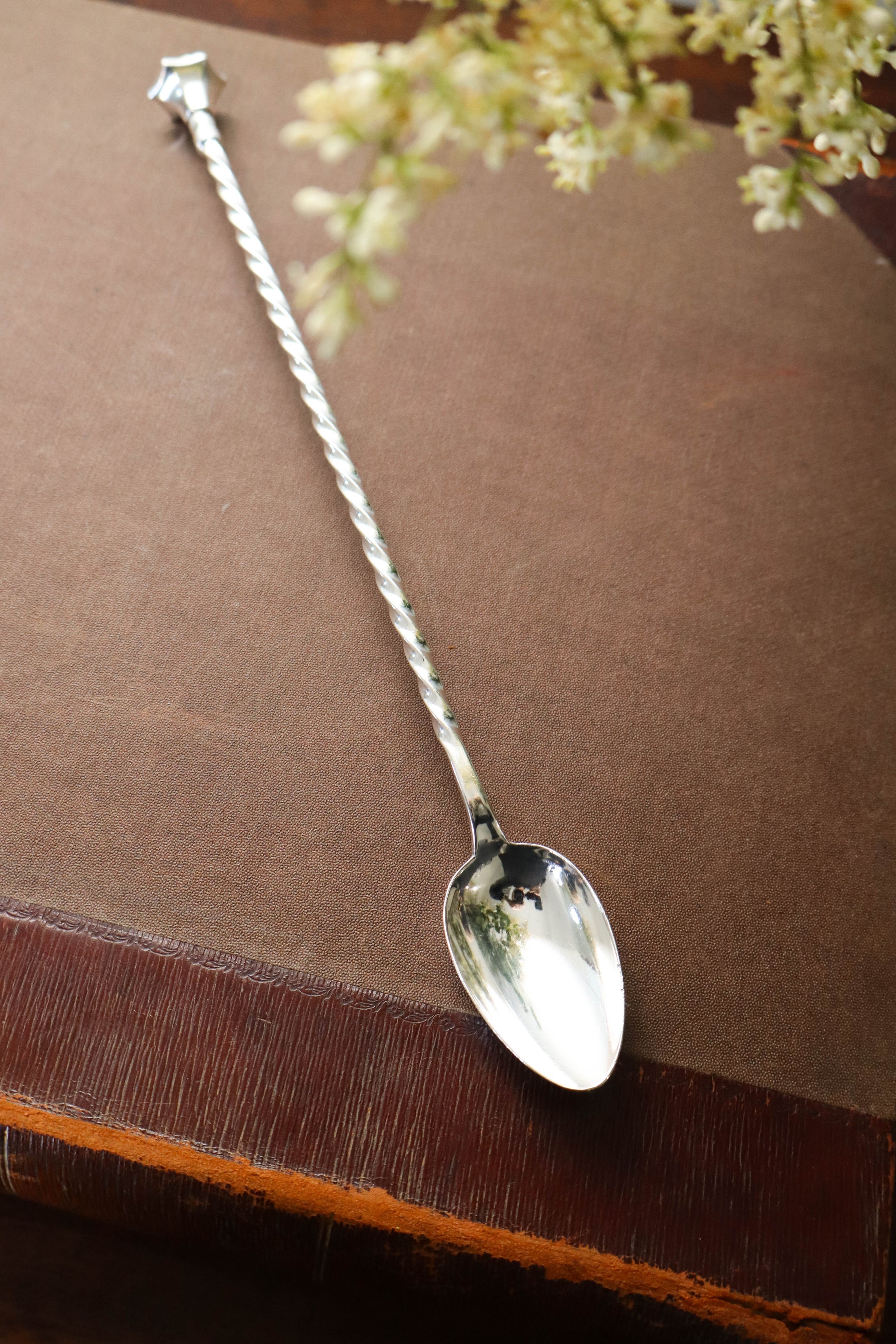 French Silver Plate Cocktail Stirrer
