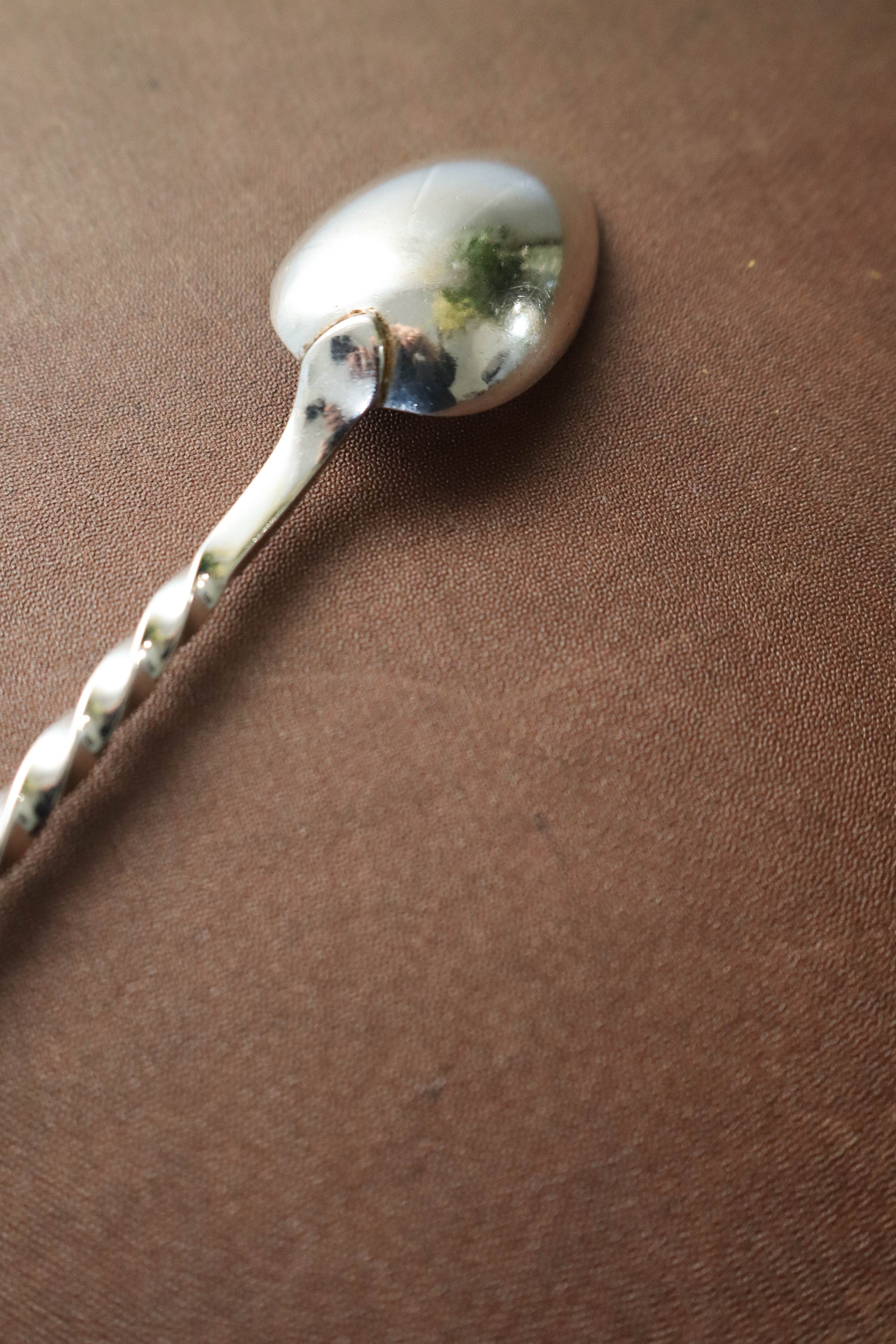 French Silver Plate Cocktail Stirrer