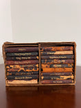 Load image into Gallery viewer, Antique Knickerbocker Leather and Novelty Co. Mini Shakespeare Book Set of 18

