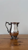 Load image into Gallery viewer, Vintage Tall Silver Plate Creamer
