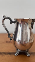 Load image into Gallery viewer, Vintage Tall Silver Plate Creamer
