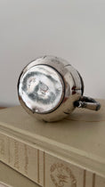 Load image into Gallery viewer, Antique Silver Plate Scalloped Creamer

