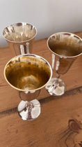 Load image into Gallery viewer, 5.5” Silver Plate Goblets (SET of 3)
