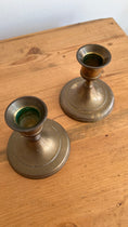 Load image into Gallery viewer, 3.25”H Brass Candlesticks (PAIR)
