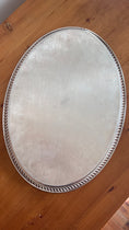 Load image into Gallery viewer, Oval Silver Plate Gallery Tray | 16”
