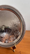Load image into Gallery viewer, WM Rogers Silver Plate Tray with Rope Border | 10.25"

