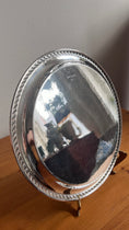 Load image into Gallery viewer, WM Rogers Silver Plate Tray with Rope Border | 10.25"
