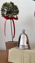 Load image into Gallery viewer, Silver Bell Music Box Bell Ornament | by Kirk Stieff

