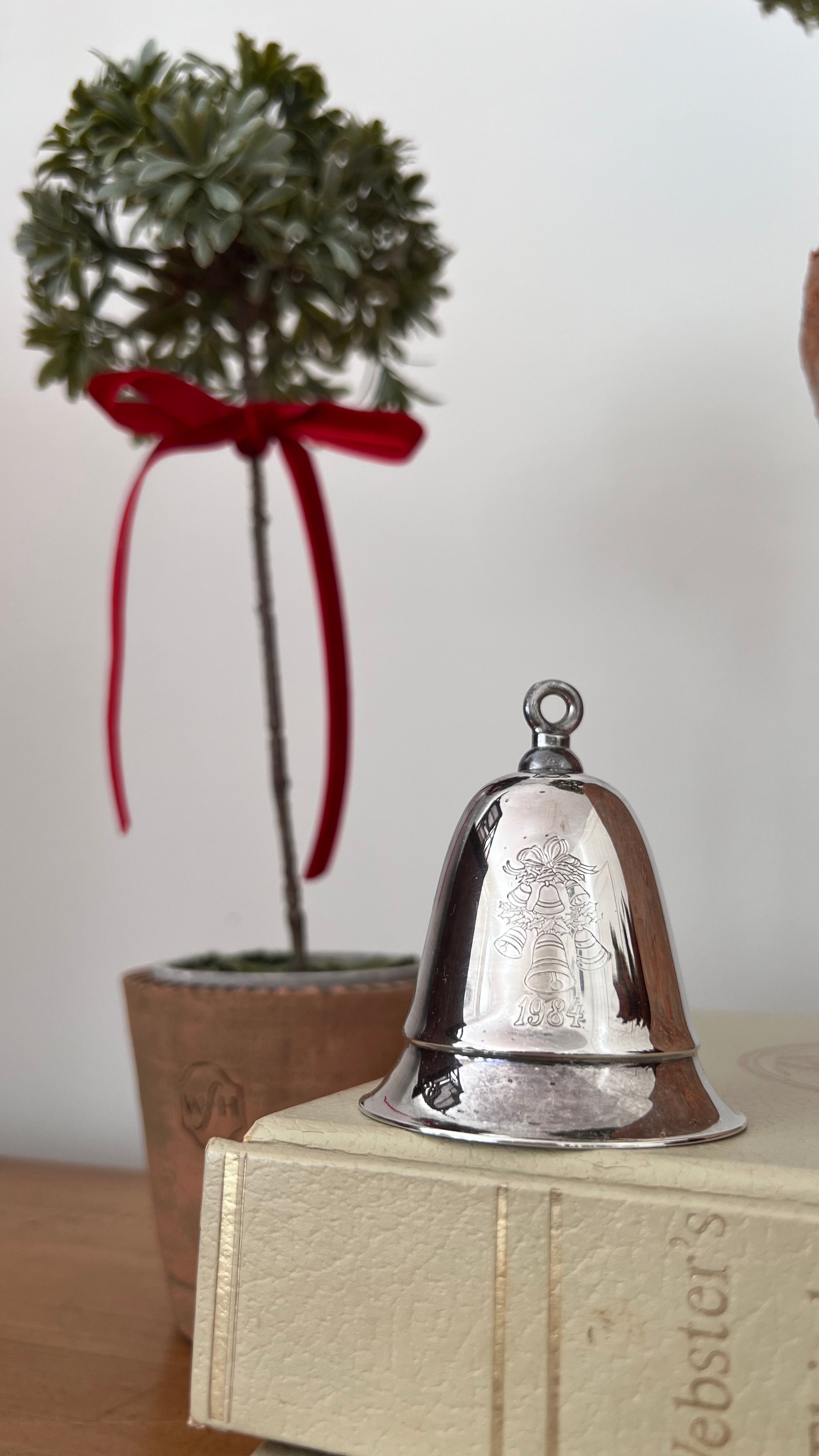 Silver Bell Music Box Bell Ornament | by Kirk Stieff